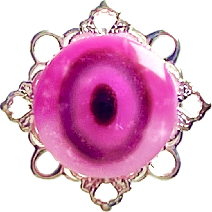 【推しの目】ストラップ付きチャーム