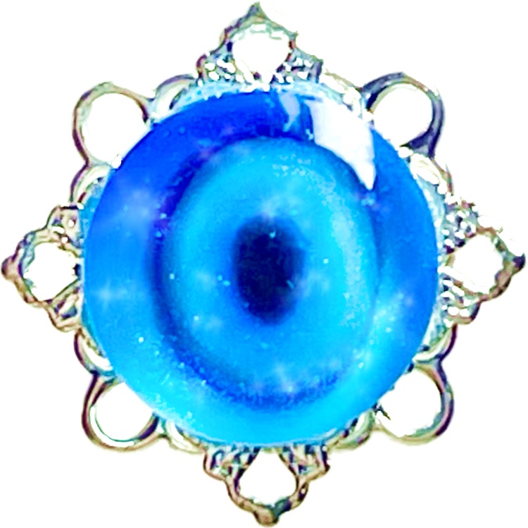 【推しの目】ストラップ付きチャーム