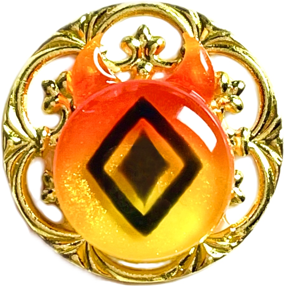 【推しの目】ストラップ付きチャーム