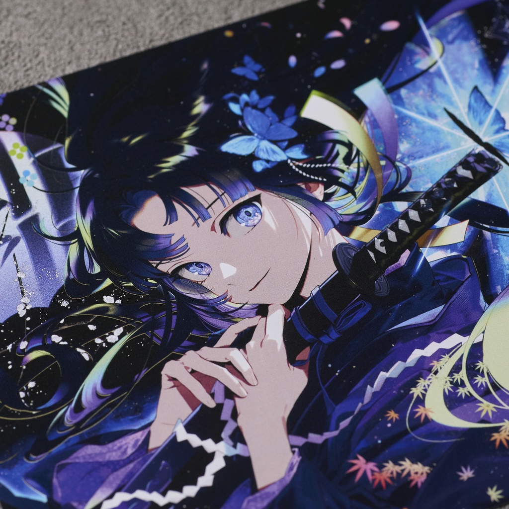 ORIGINAL POSTCARD(黎創 / 旅支度 / -古典雲咲ノ菊- / 森蘭丸『藤』 / 牛若丸『楓』)