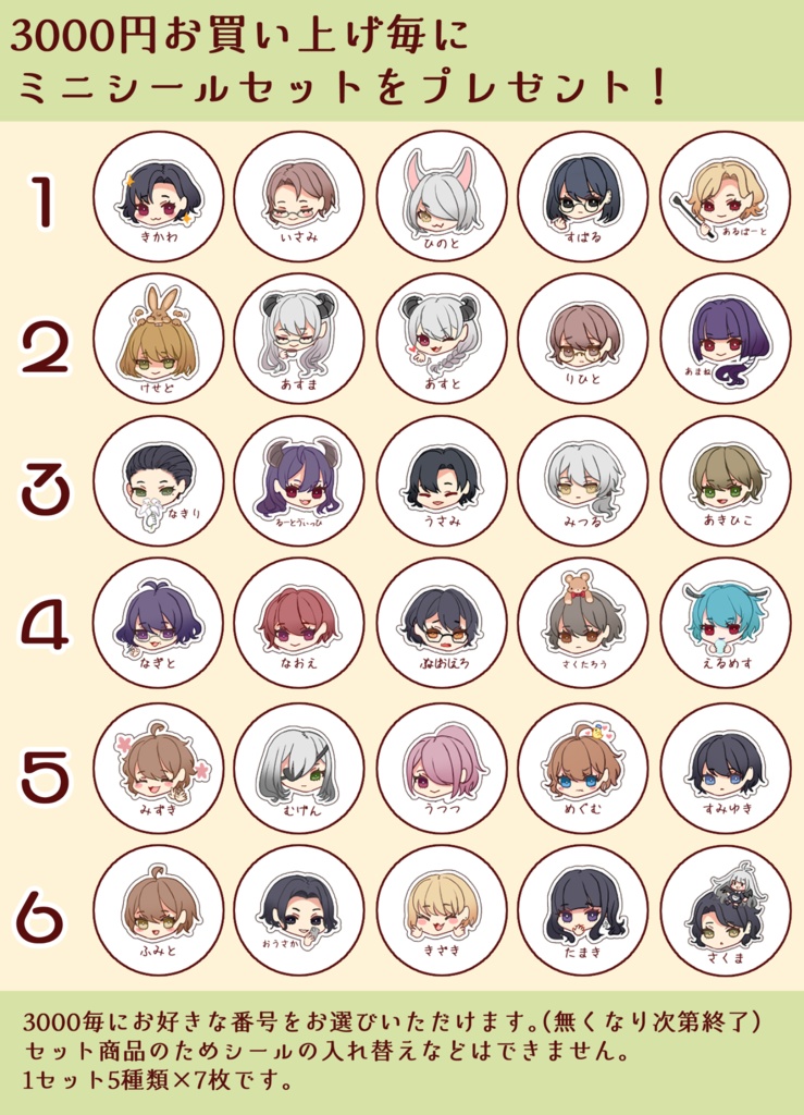 4000フォロー記念ジャケットアクスタセット