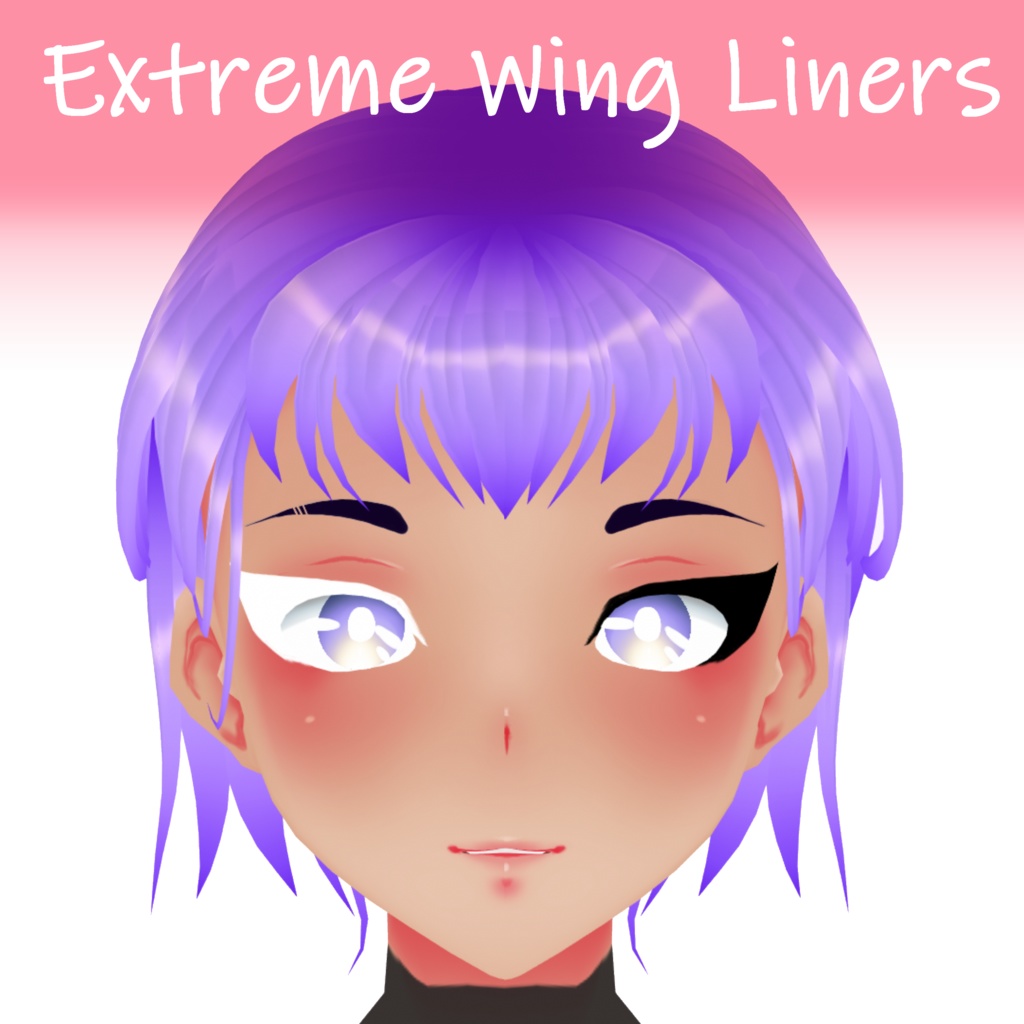 VRoid BETA -- Face Stamps & Eye Make Up Textures -- Free and Paid