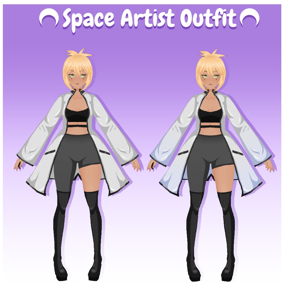 VRoid STABLE -- Space Artist Outfit -- 宇宙飛行士の衣装