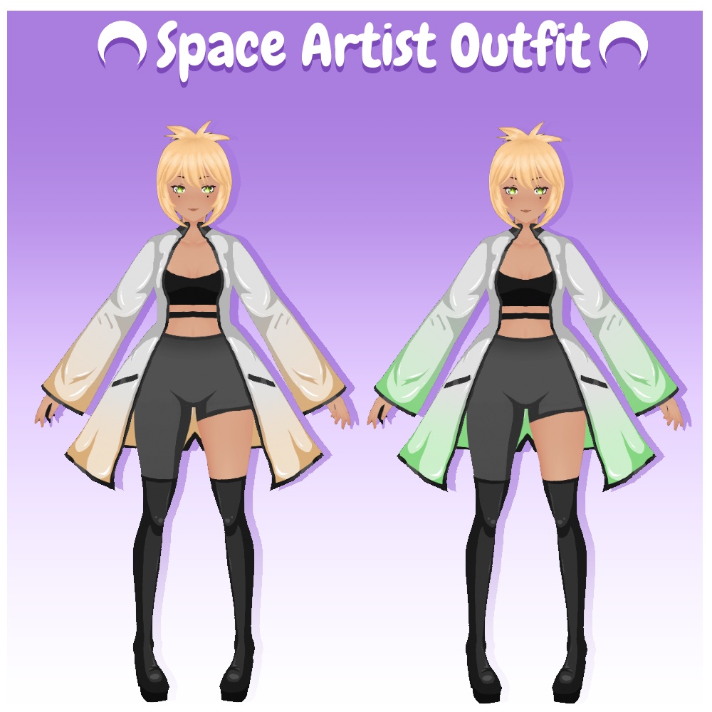 VRoid STABLE -- Space Artist Outfit -- 宇宙飛行士の衣装