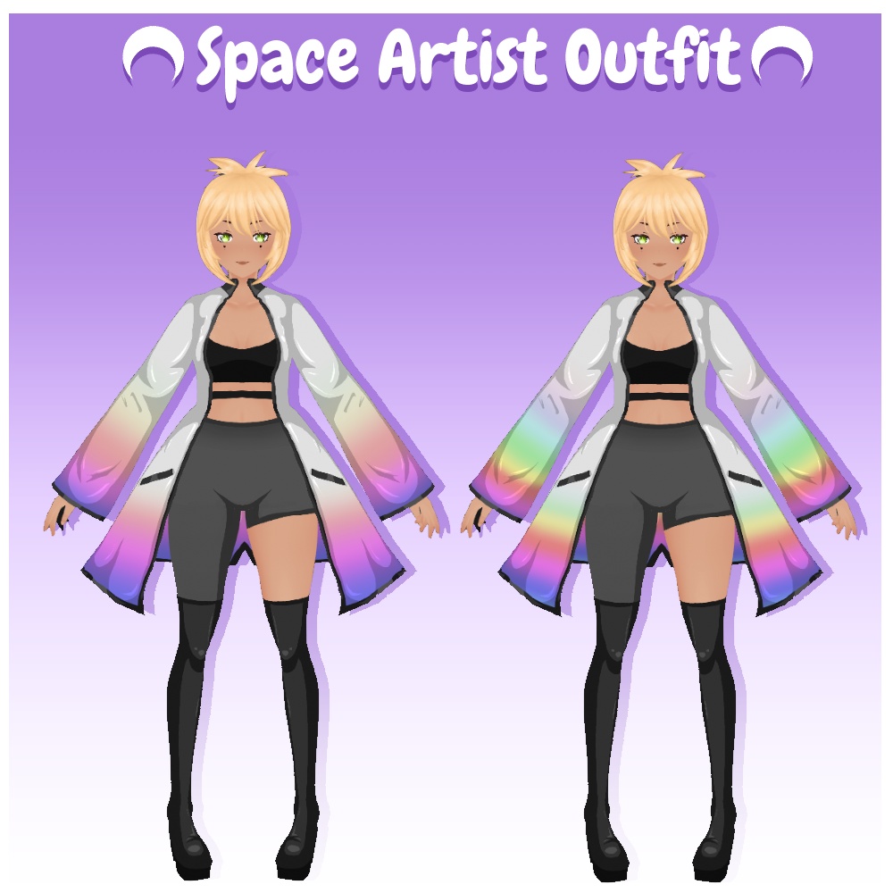 VRoid STABLE -- Space Artist Outfit -- 宇宙飛行士の衣装