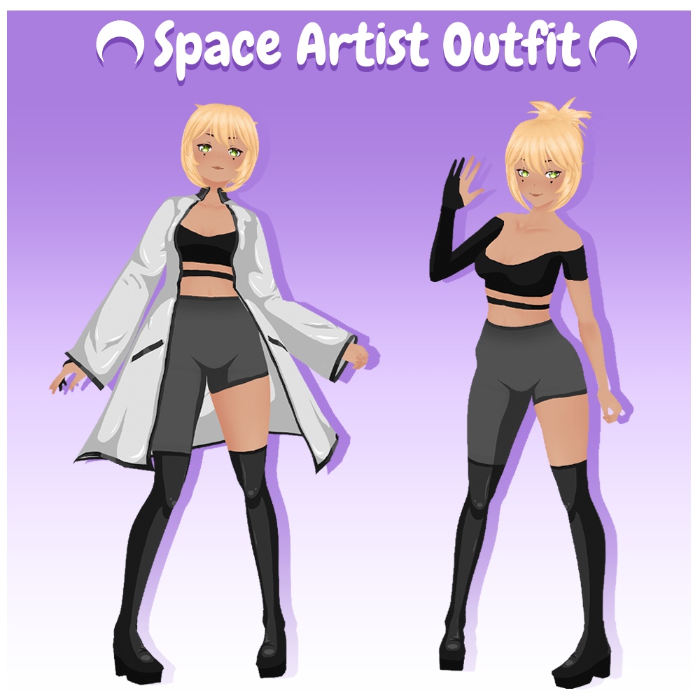 VRoid STABLE -- Space Artist Outfit -- 宇宙飛行士の衣装