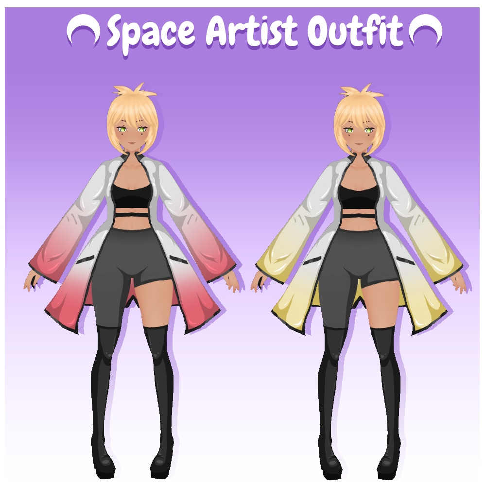 VRoid STABLE -- Space Artist Outfit -- 宇宙飛行士の衣装