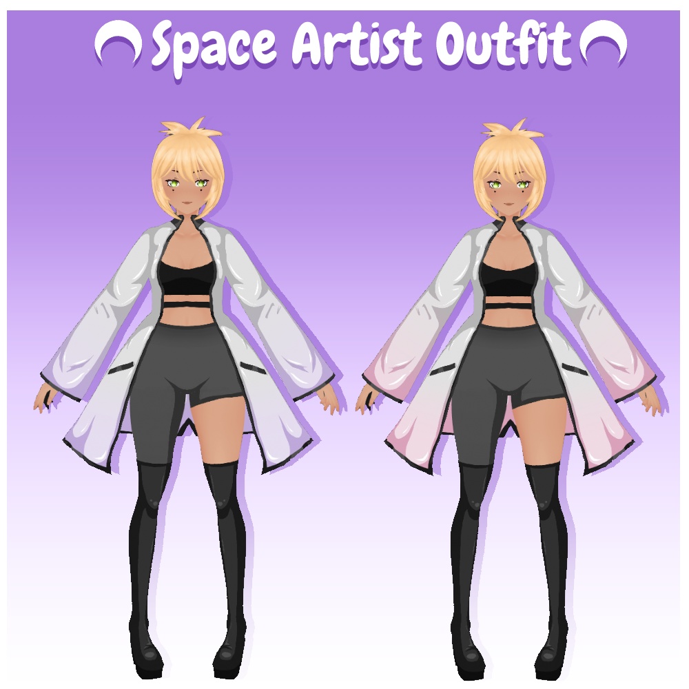 VRoid STABLE -- Space Artist Outfit -- 宇宙飛行士の衣装