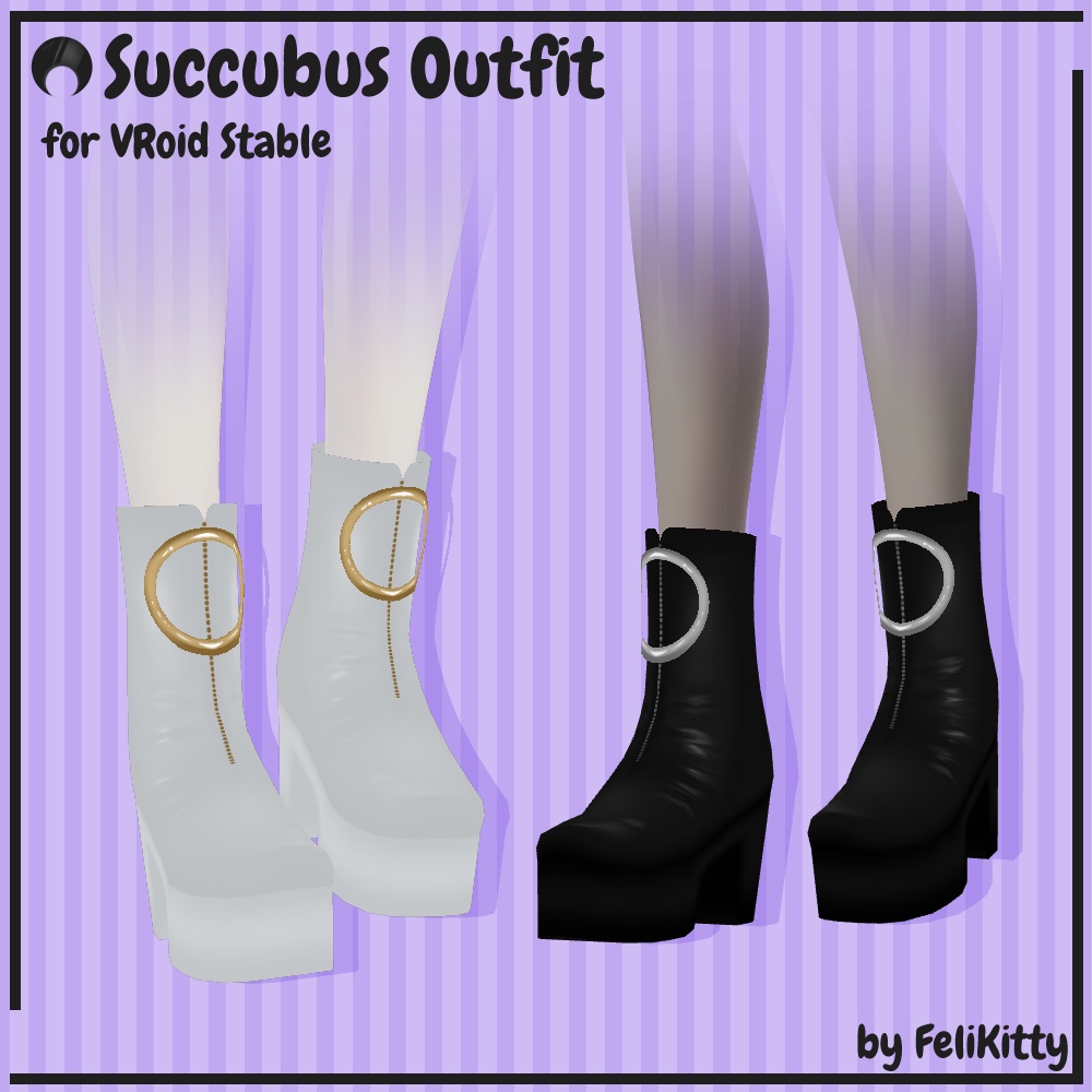 VRoid Stable -- Succubus Outfit -- サキュバス衣装