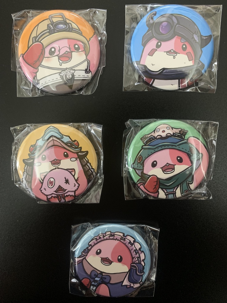 なりきりマアアさん缶マグネット（バラ売り）