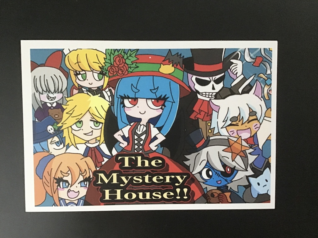 Welcome to The Mystery Houseメインキャラ集合絵ポストカード