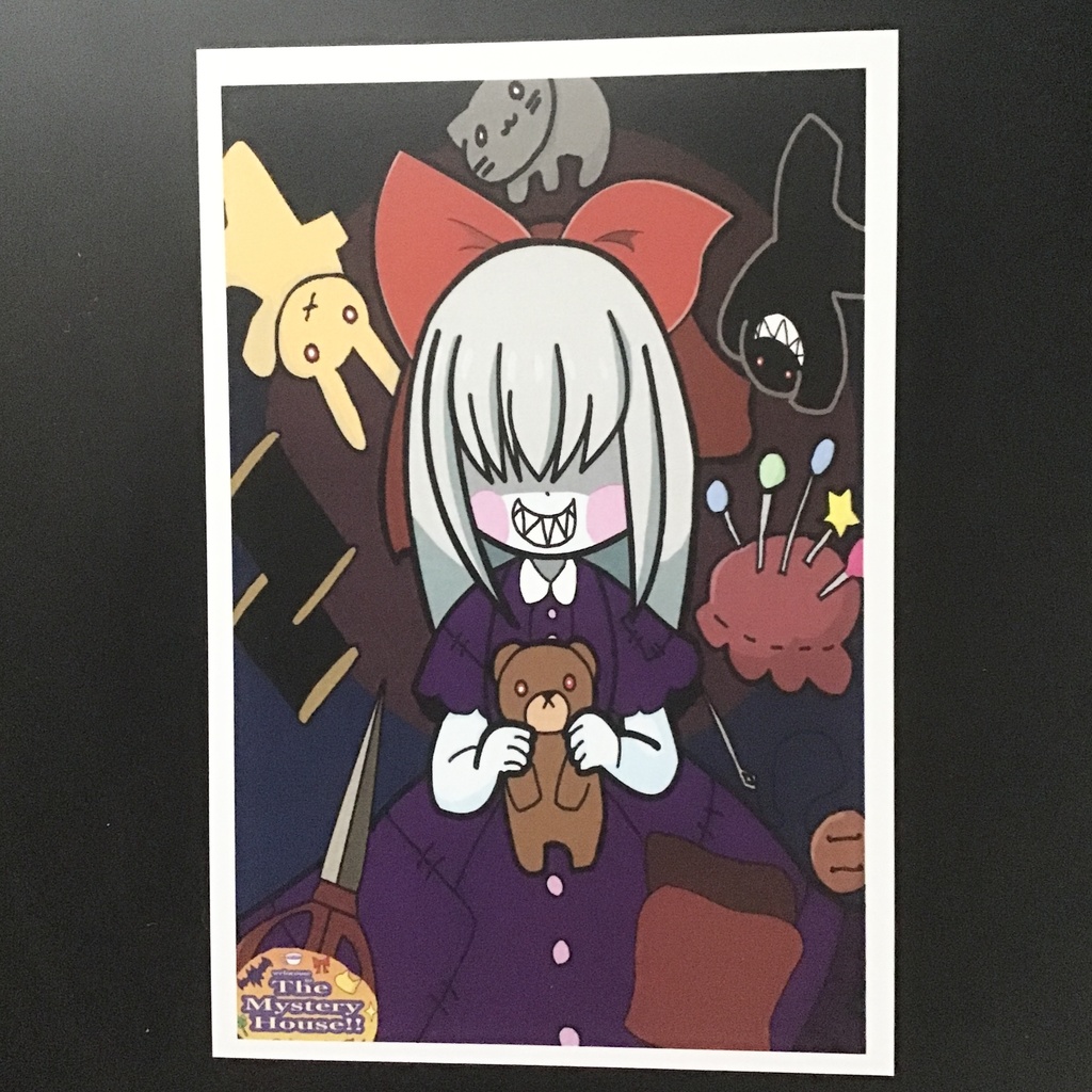 ぬいぐるみちゃんポストカード