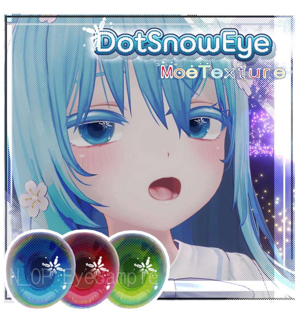 【N_op】- Moe Eye Texture