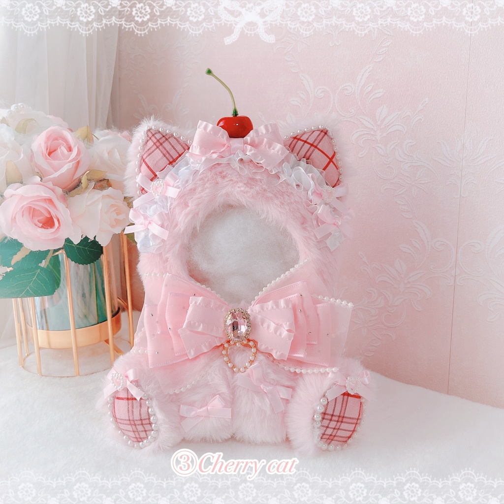 16cm🤍 Pink Collection🤍ぬいぐるみの着ぐるみ