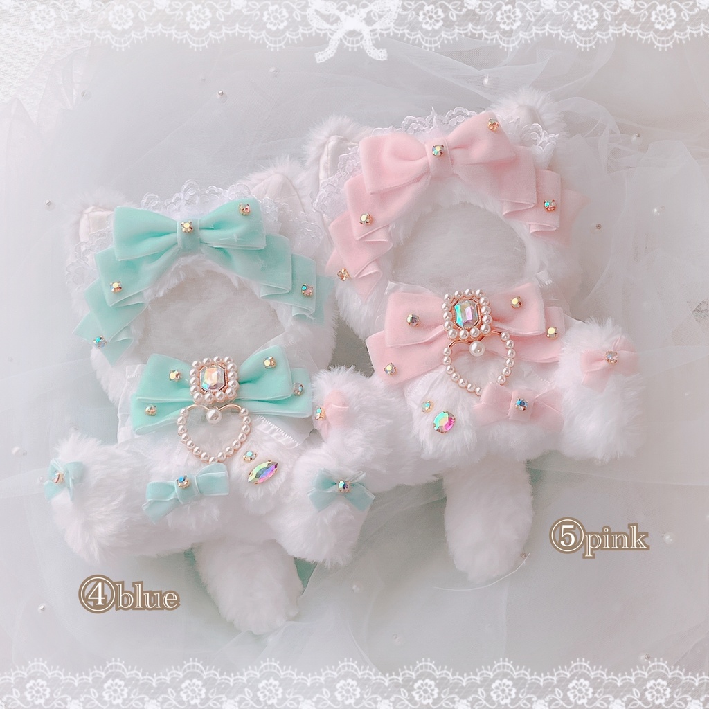 13cm🤍bijoux cat🤍ぬいぐるみ服 - ももまにあ - BOOTH