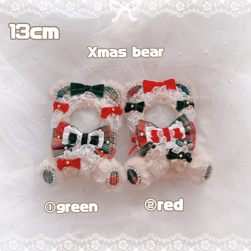 Xmas collection④Xmas bear🎀