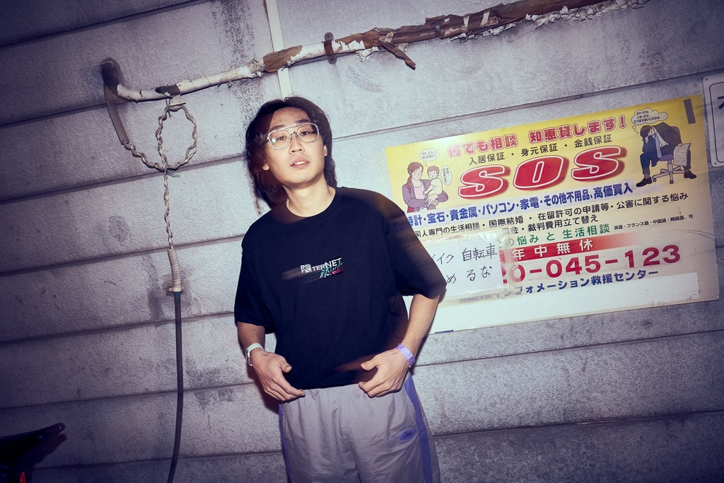 陰フレLogo刺繍T-shirts