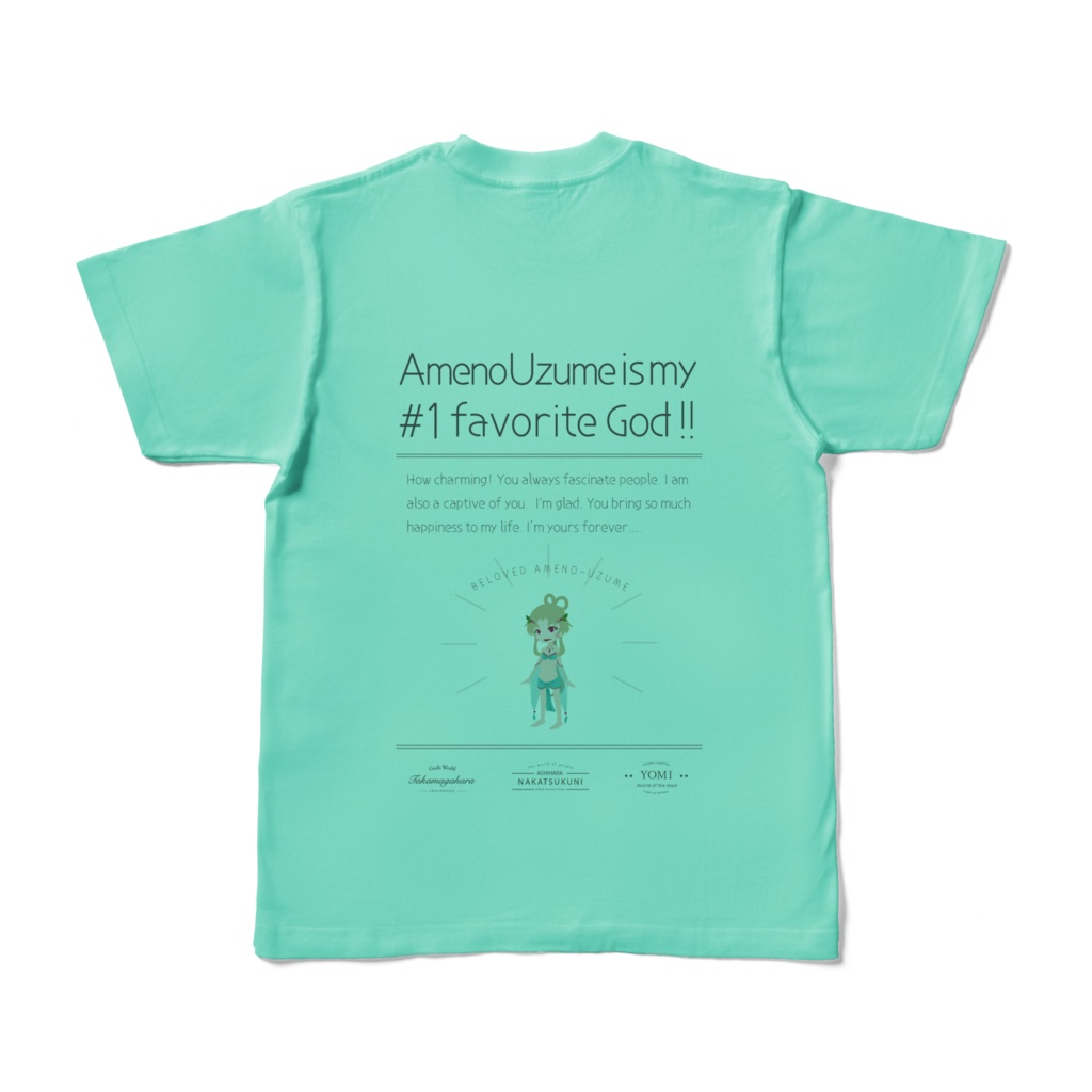 推し神様Ｔシャツ・アメノウズメ
