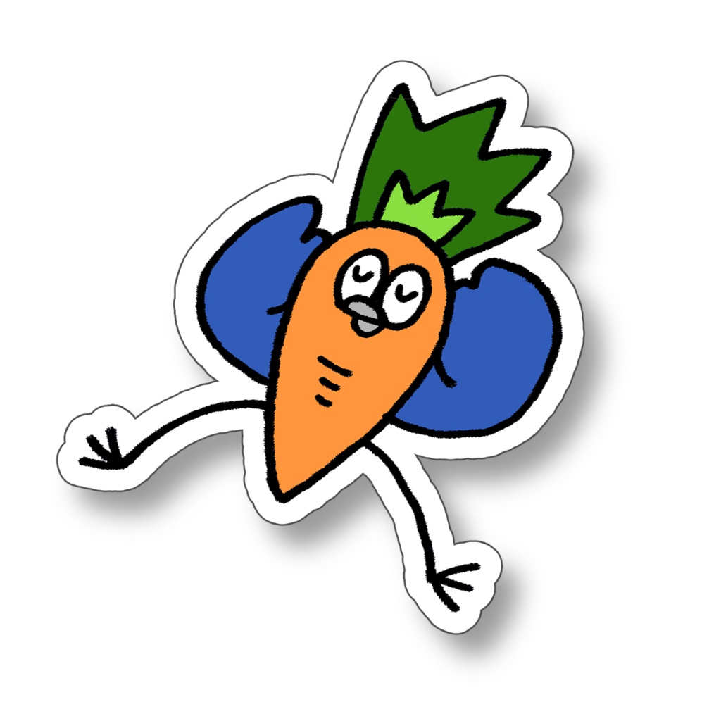 ステッカー　⑥すやすや