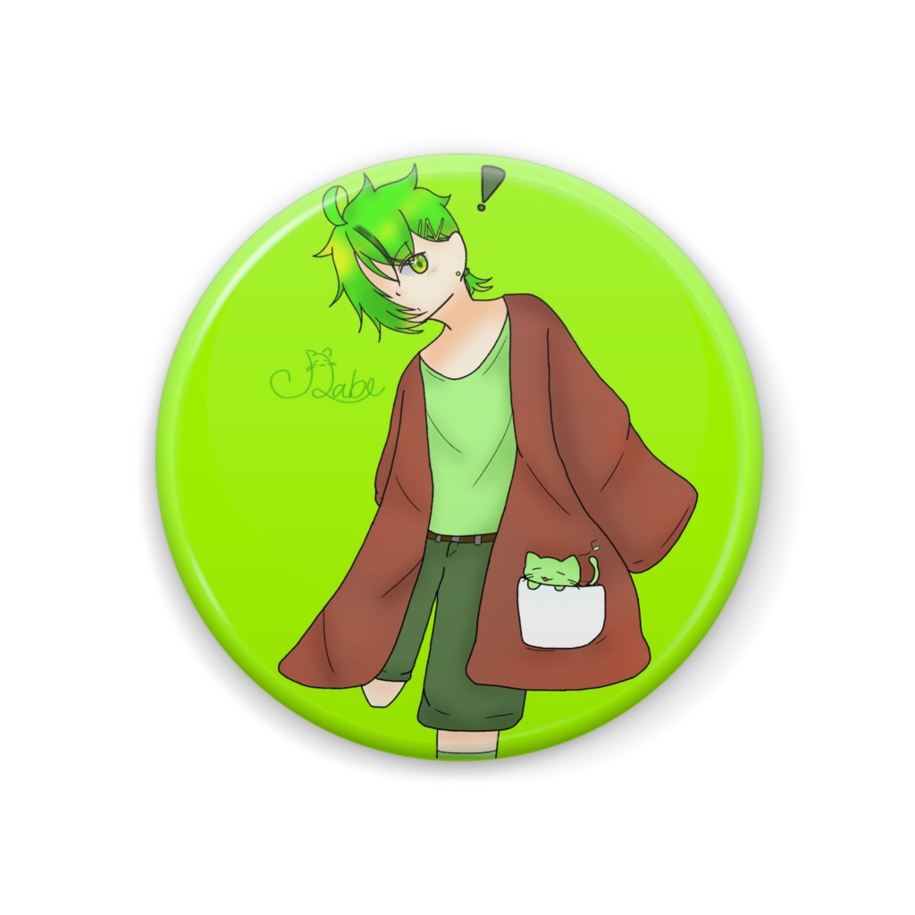 Rabiくん 缶バッジ