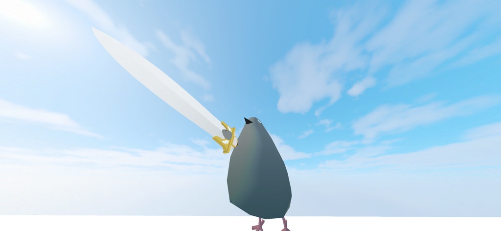 【cluster用アイテム】ハトソード