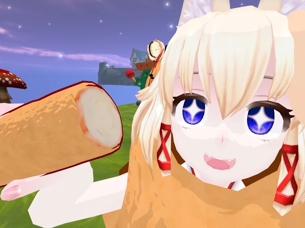 3Dモデル「エビフライ&エビぐるみ」