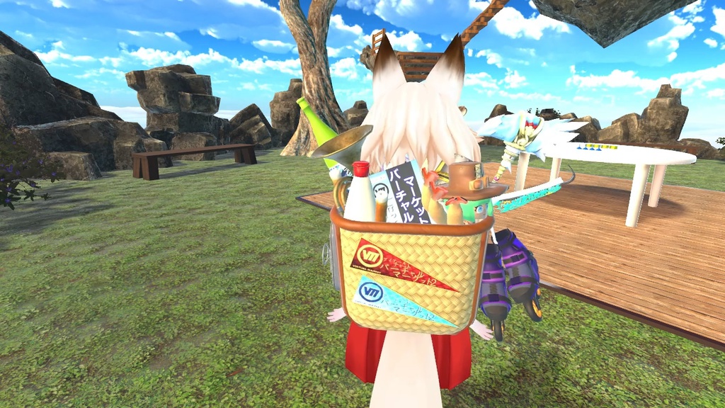 3Dモデル「背負いかご」