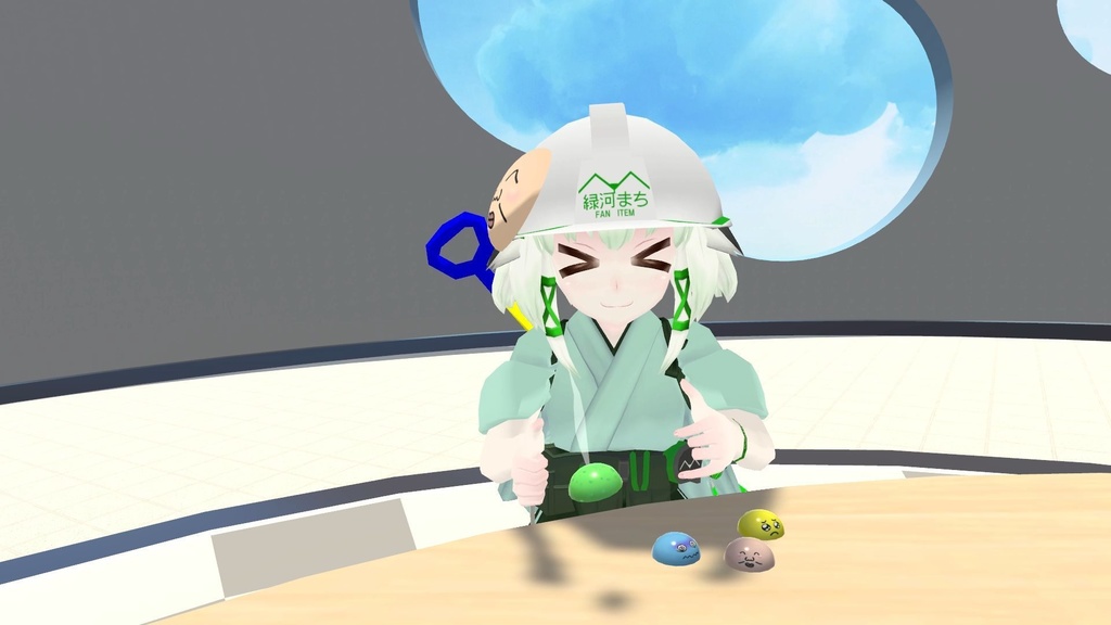 VRChat Udon用ギミック「ポッピンアイ」