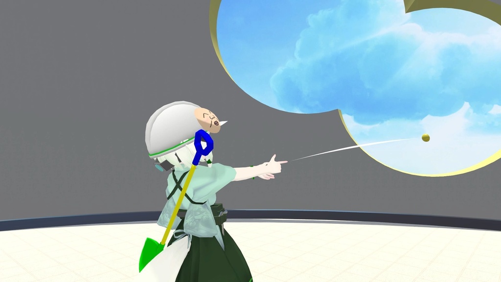 VRChat Udon用ギミック「ポッピンアイ」