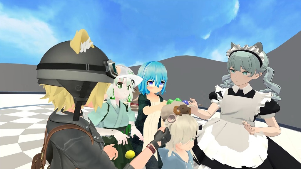 VRChat Udon用ギミック「ポッピンアイ」