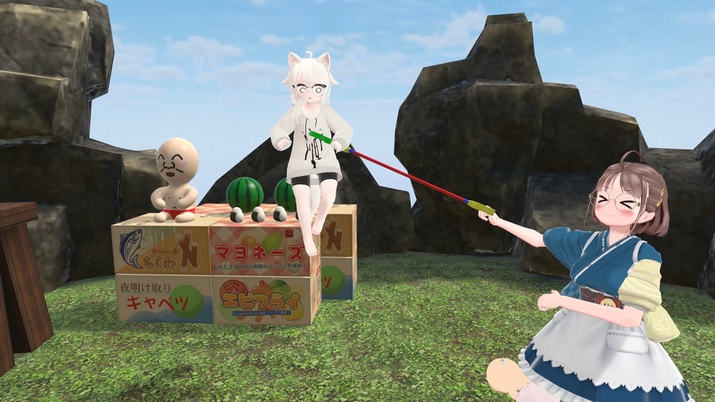 3Dモデル「マジックハンド」+ VRChat Udon用ギミック
