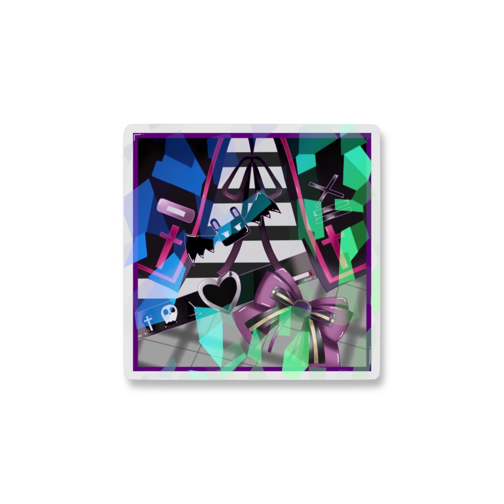 【2周年記念グッズ】概念ステッカー