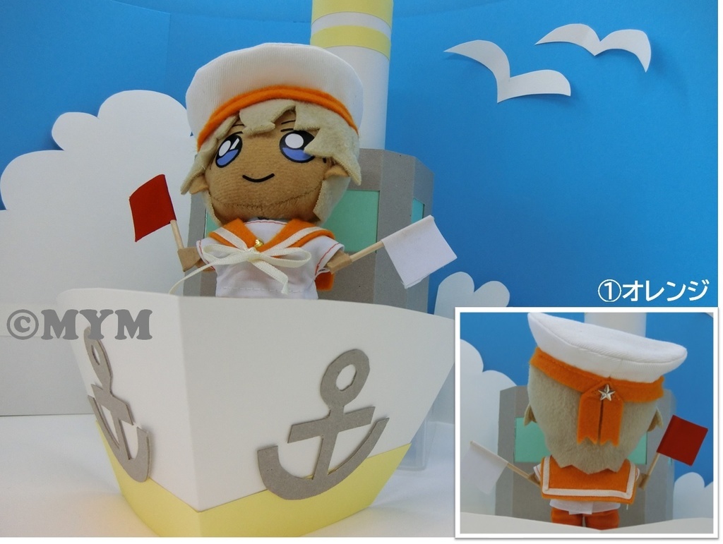 セーラー服 ゴムパンツ ベレー帽 パステルカラー編 Mymmym Booth