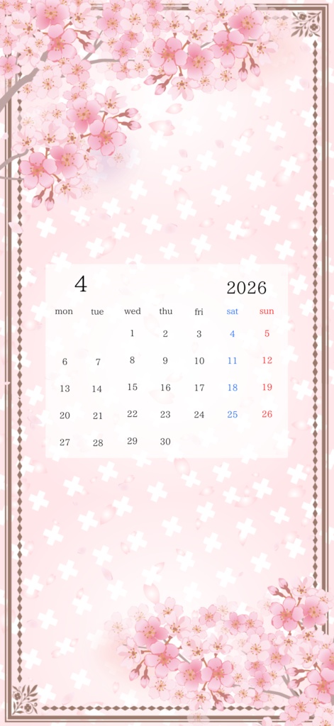 2026.04スマホ壁紙素材