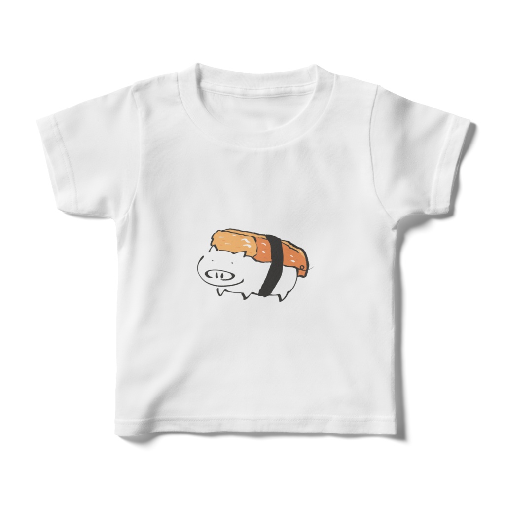 ぶたさんこどもシャツ