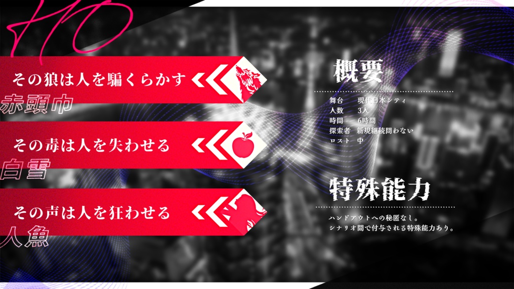 【CoCシナリオ】Call Alexi∀ SPLL:E109026