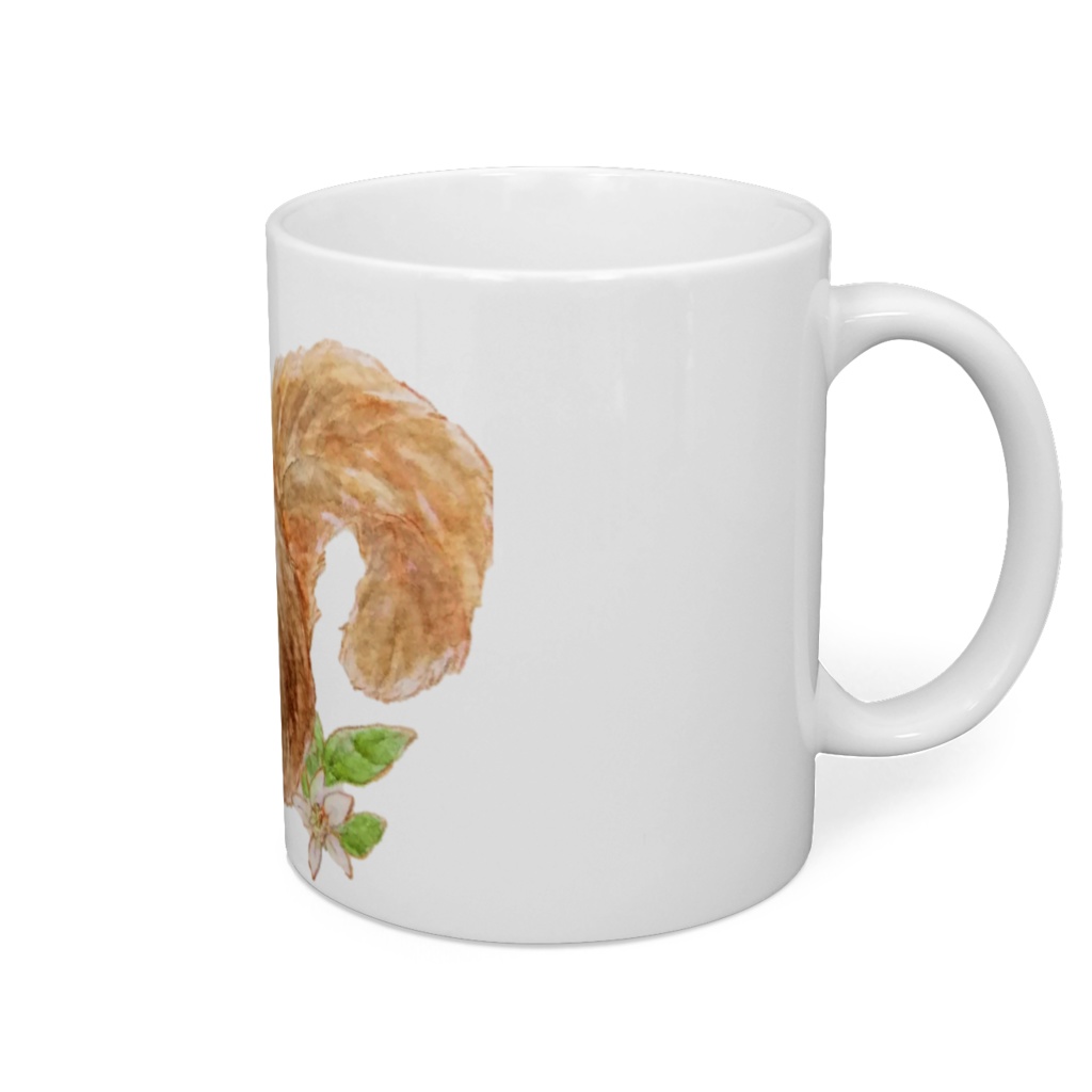 アメリカモモンガとみかんのマグ