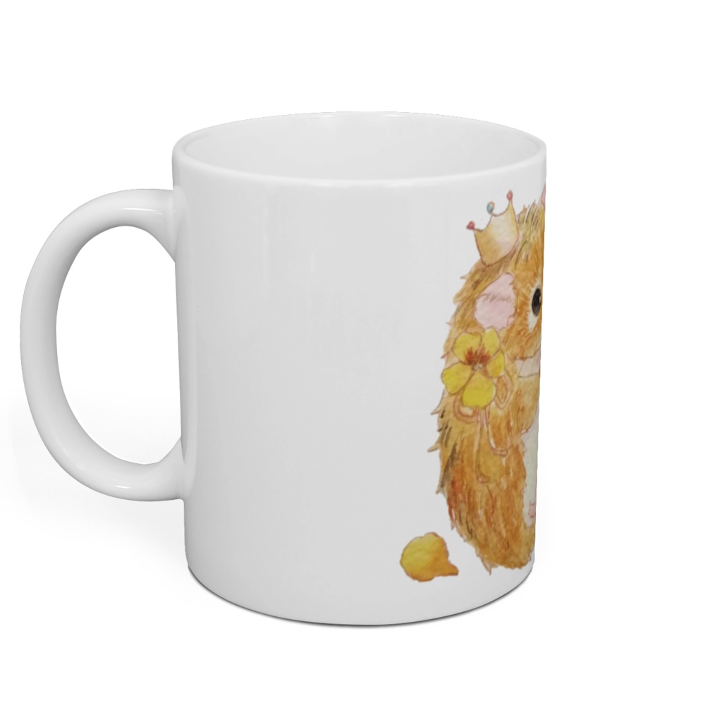 ナスタチウムとふうろのマグ