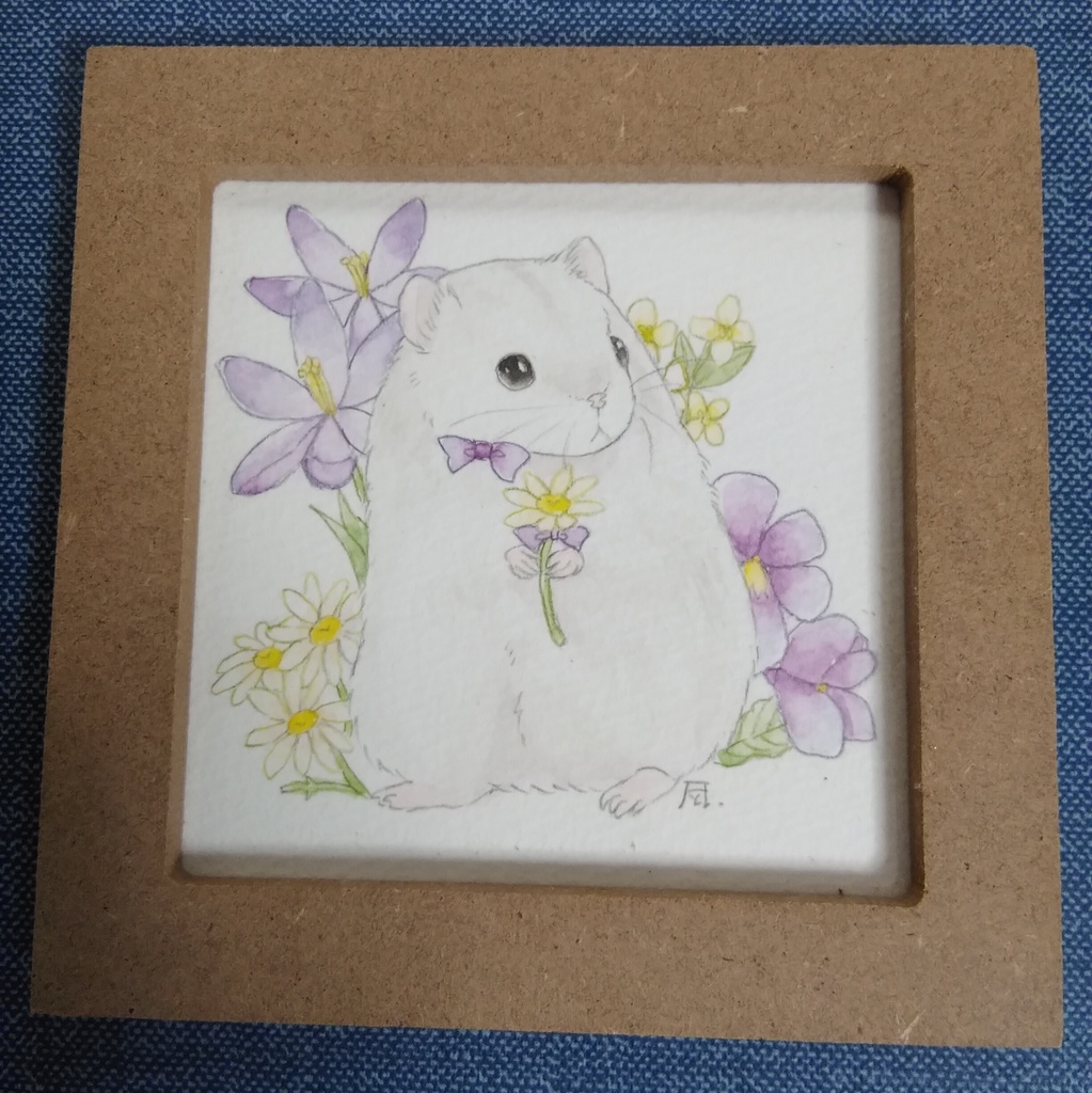 パールホワイト原画