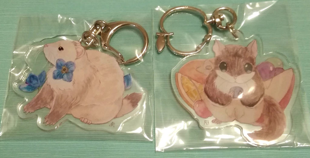 アクキー フルー&遼ちゃん