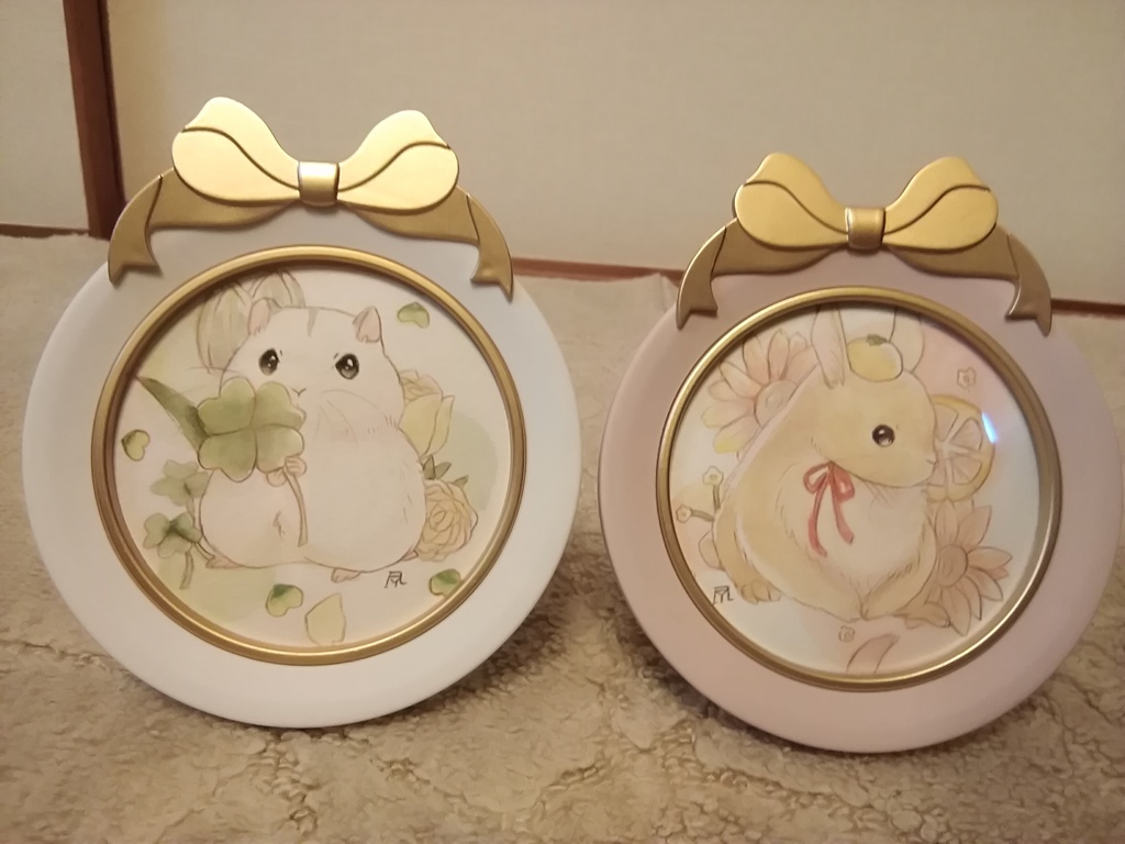 ハムスター/ウサギ イラスト原画