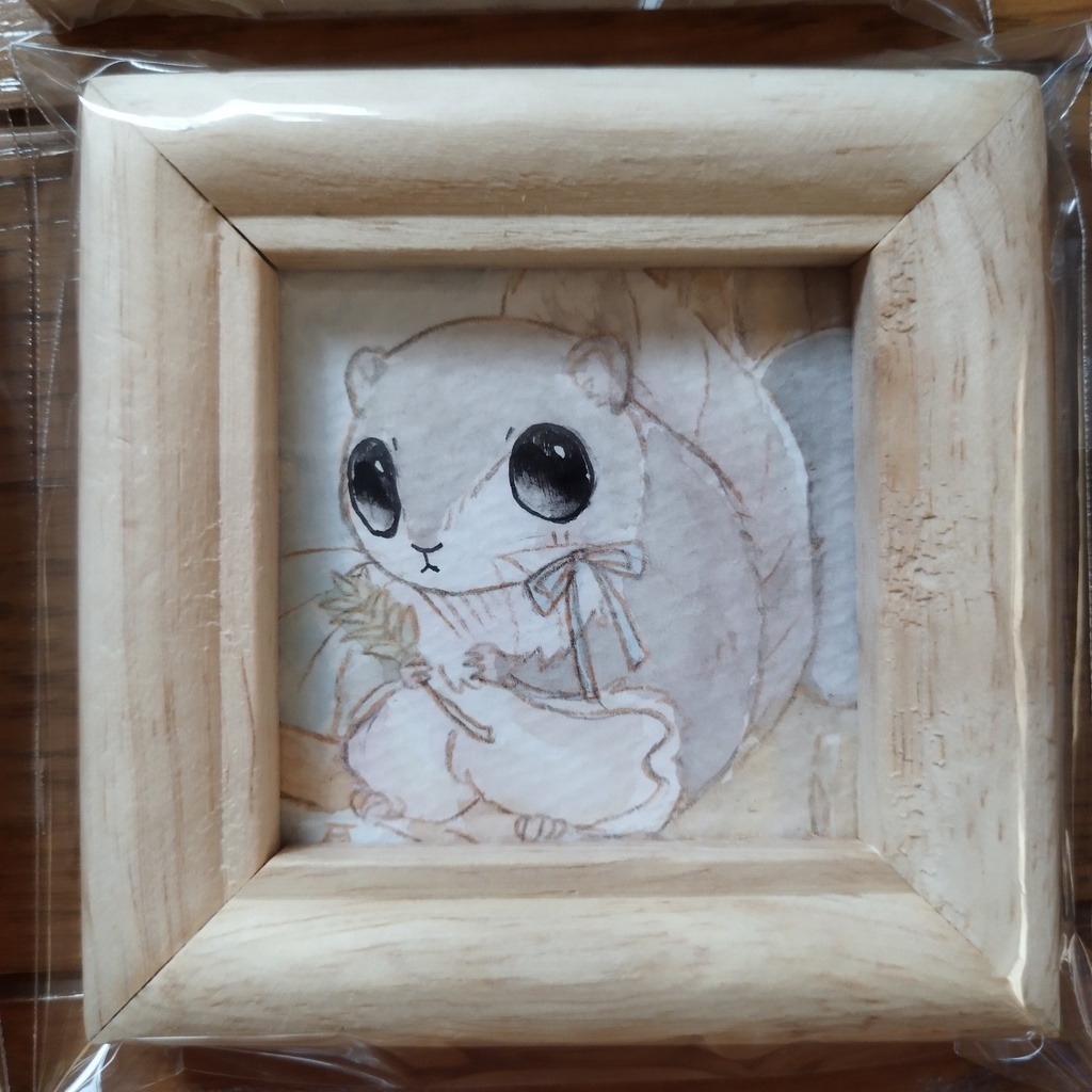 透明水彩ミニ原画