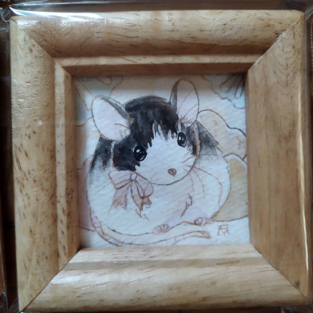 透明水彩ミニ原画