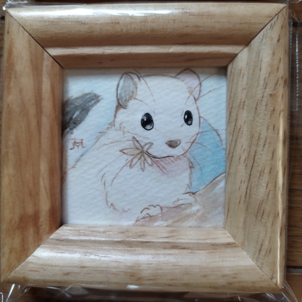 透明水彩ミニ原画