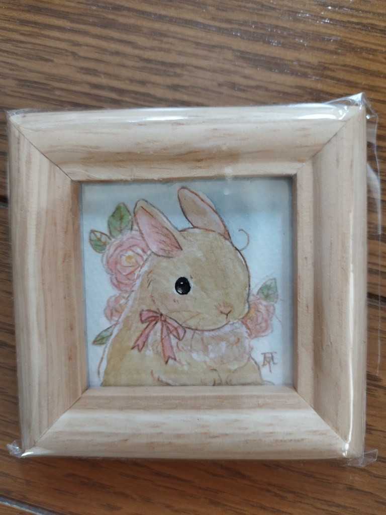 小動物イラスト原画