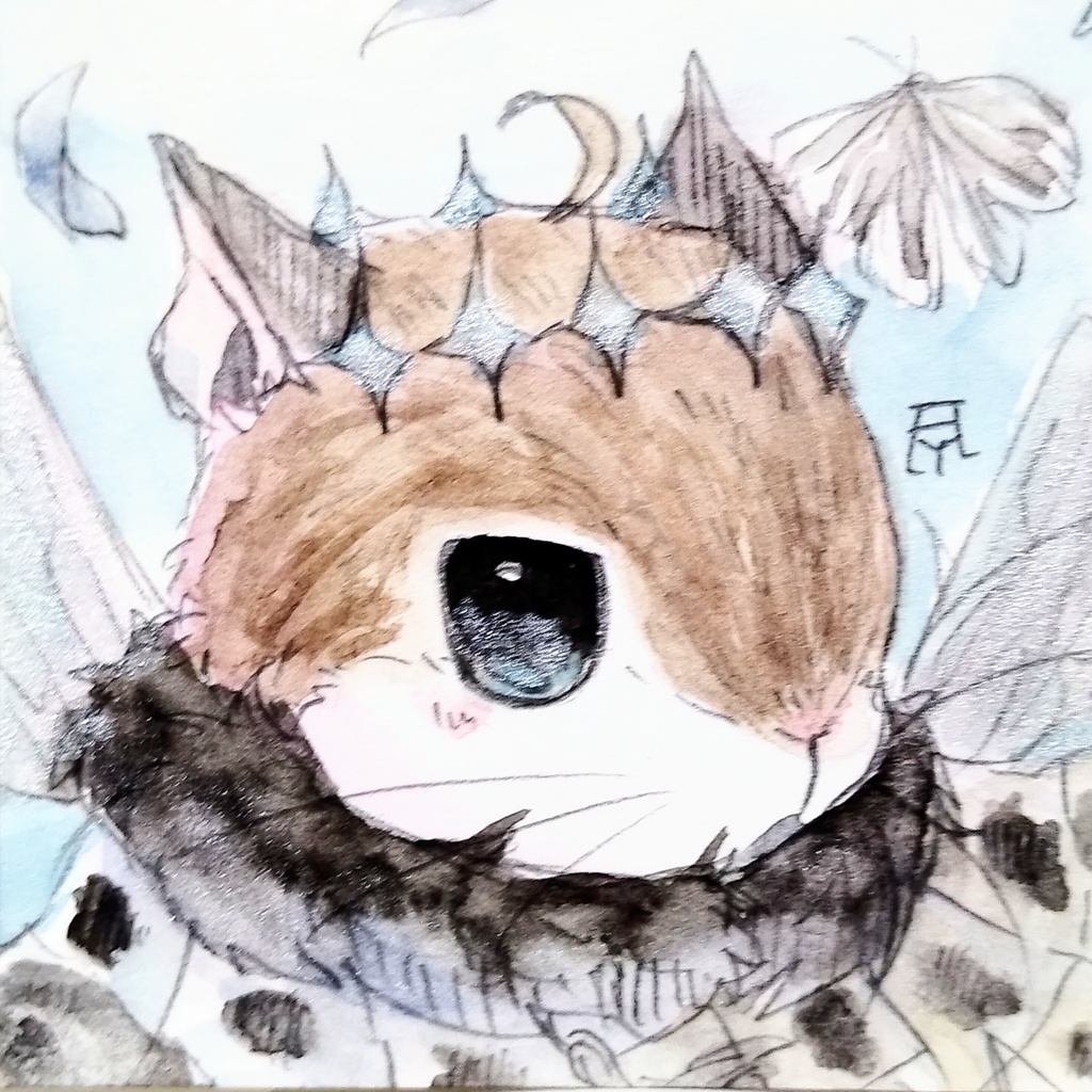 FGO 透明水彩イラスト原画