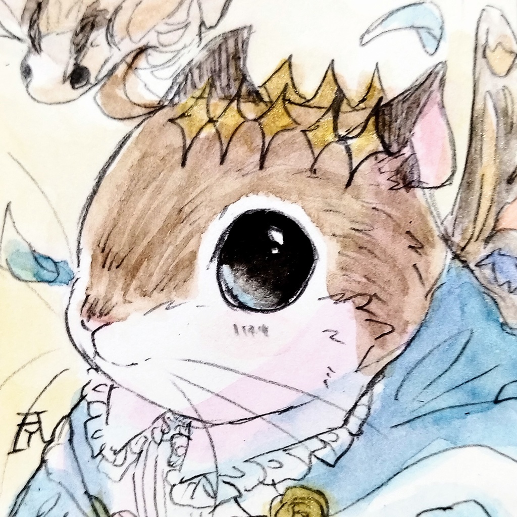 FGO 透明水彩イラスト原画