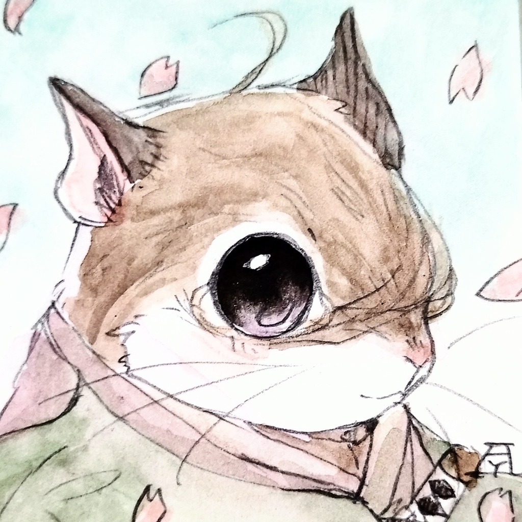 FGO 透明水彩イラスト原画