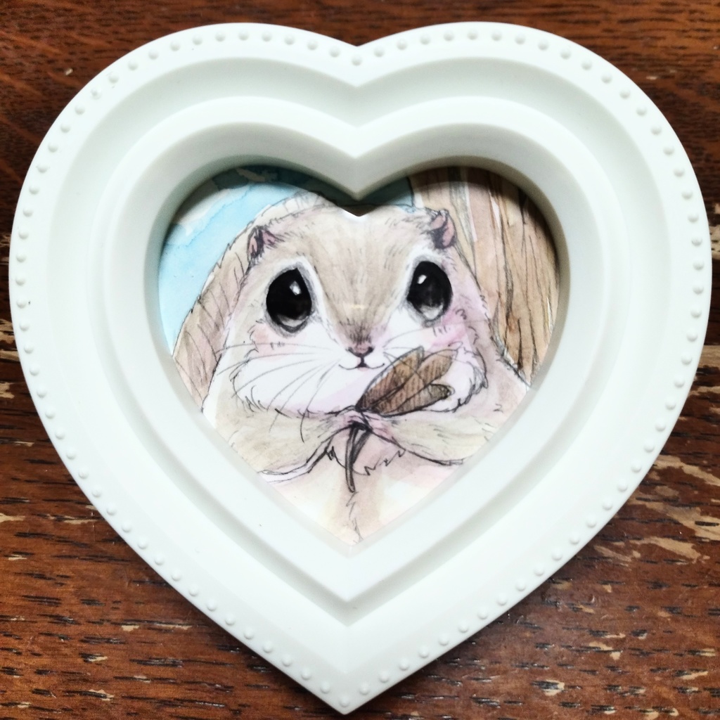 エゾモモンガちゃん イラスト原画