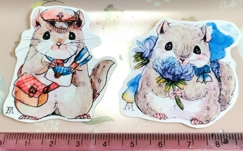 アフリカヤマネ/リス シール